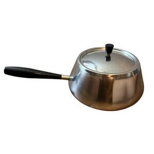 Vintage Spring Inox 18/8 Switzerland Fondue Stainless Steel W/ Lid